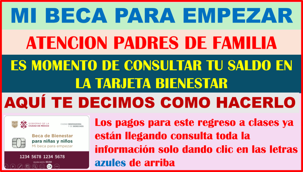 AVISO URGENTE EL PAGO DE MI BECA PARA EMPEZAR YA ESTA LISTO CONSULTA