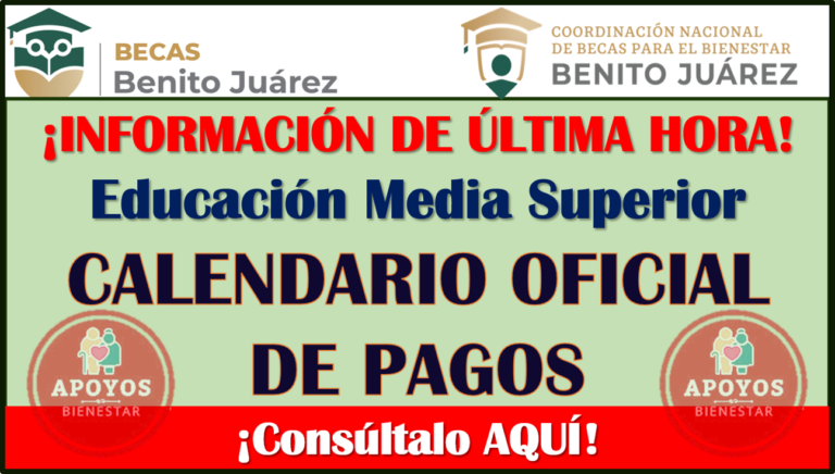 Informaci N Importante Pagos Oficiales De Las Becas Benito Ju Rez