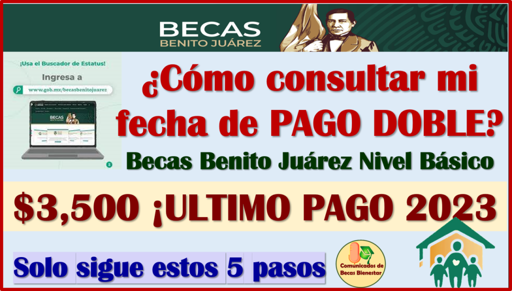 Becas Benito Ju Rez Como Consultar La Fecha De Mi Pago Doble Aqu