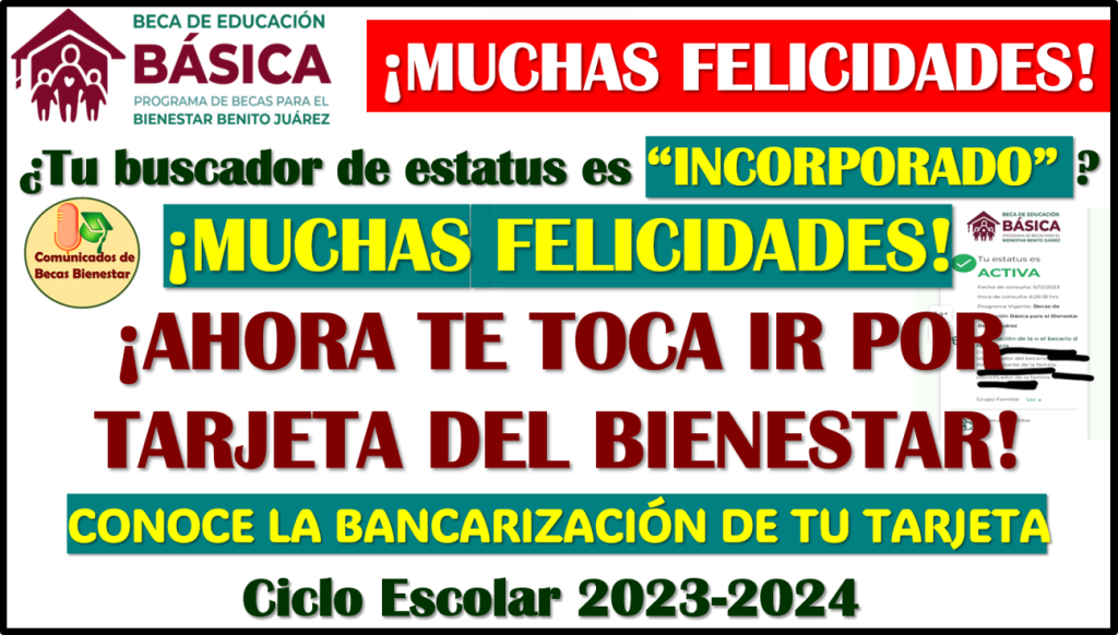 Ahora Te Toca Ir Por Tu Tarjeta Del Bienestar Becas Benito Ju Rez