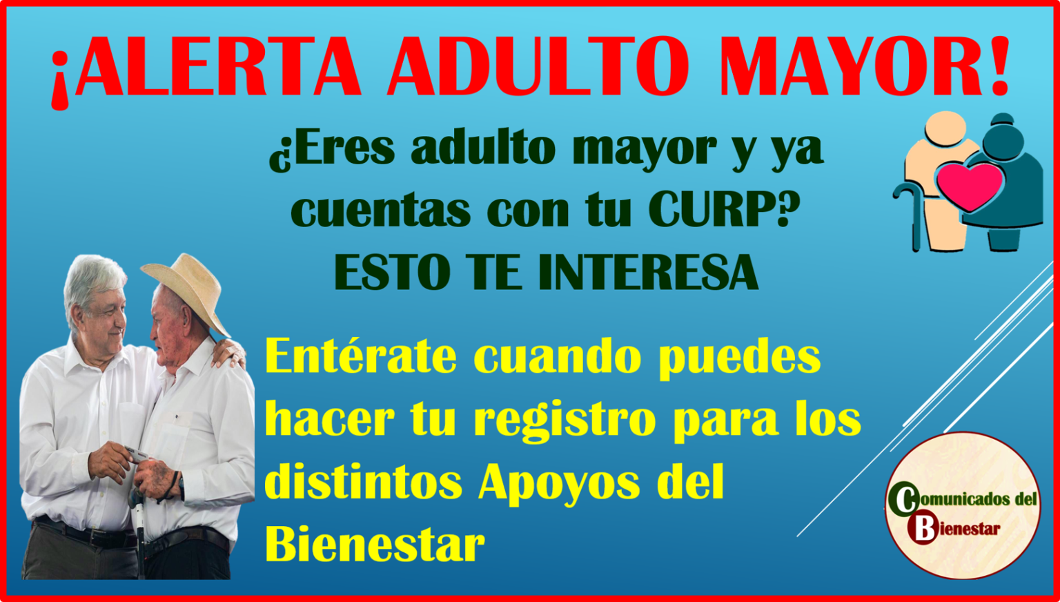 Aviso Importante Si Eres Mayor Y Ya Cuentas Con Tu Curp En