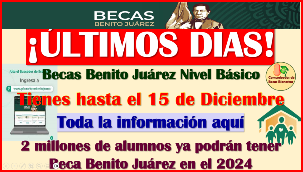 Tienes Hasta El 15 De Diciembre Para Formar Parte De Las Becas Benito