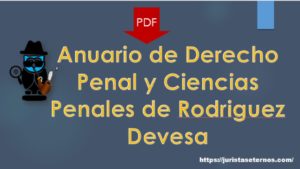 Anuario de Derecho Penal y Ciencias Penales de Rodriguez Devesa PDF