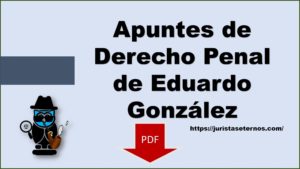 Apuntes de Derecho Penal de Eduardo González PDF
