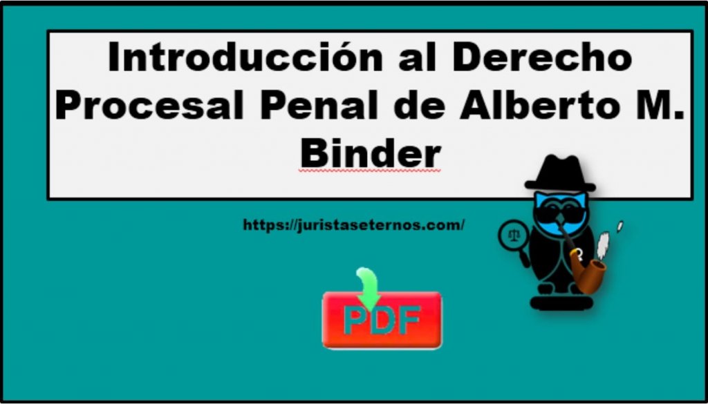 ≫ Introducción Al Derecho Procesal Penal De Alberto M. Binder PDF ...