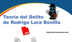 Teoría del Delito de Rodrigo Lara Bonilla PDF