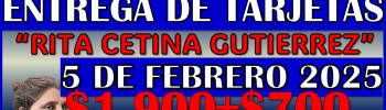 Ya es oficial, comienza la entrega de Tarjetas de la Beca Rita Cetina Gutierrez 2025, aquí los detalles