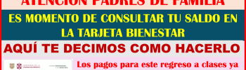 AVISO URGENTE EL PAGO DE MI BECA PARA EMPEZAR YA ESTA LISTO CONSULTA EL SALDO DE TU TARJETA BIENESTAR PARA SABER SI YA TIENES TU PAGO