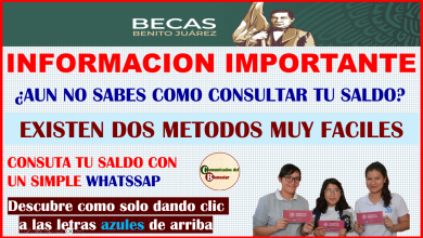 ATENCION BENEFICIARIO DE BECAS BENITO JUAREZ EXISTEN DOS FORMAS DE CONSULTAR EL SALDO DE TU TARJETA BIIENESTAR ¿AUN NO LAS CONOCES? AQUI TE DECIMOS CUALES SON Y COMO USARLAS