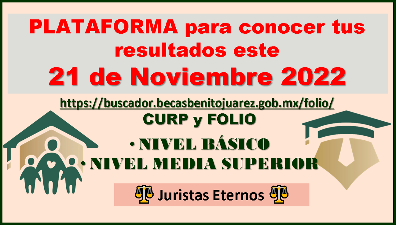 En esta plataforma conocerás tus resultados este 21 de Noviembre Becas Benito Juárez