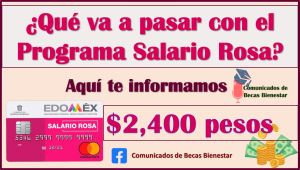 Tarjeta Salario Rosa, ¿Que va a pasar con el Programa? aquí te informamos