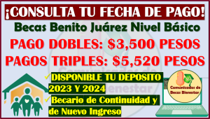 ¿Como consultar mi fecha de deposito de las Becas Benito Juárez Nivel Básico? aquí te damos los pasos