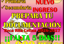 Cada vez falta menos, realiza tu registro: Beca Rita Cetina primaria y secundaria 2026-2027