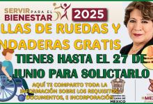 ¡ATENCIÓN! Sillas de ruedas y andaderas gratis tienes hasta al 27 de Junio para solicitarlo