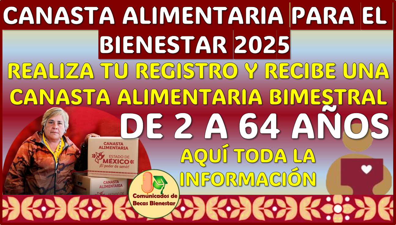 ¿Cuáles son los requisitos para obtener una CANASTA ALIMENTARIA? aqui te brindamos la información