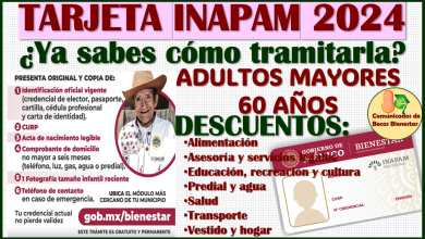 ¿Como puedo tramitar mi Tarjeta del INAPAM y disfrutar de los beneficios? aquí te explico detalladamente