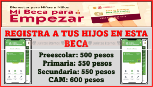 ESTAS A TIEMPO PARA HACER TU REGISTRO "MI BECA PARA EMPEZAR TIENES HASTA EL 31 DE DICIEMBRE DEL AÑO 2022