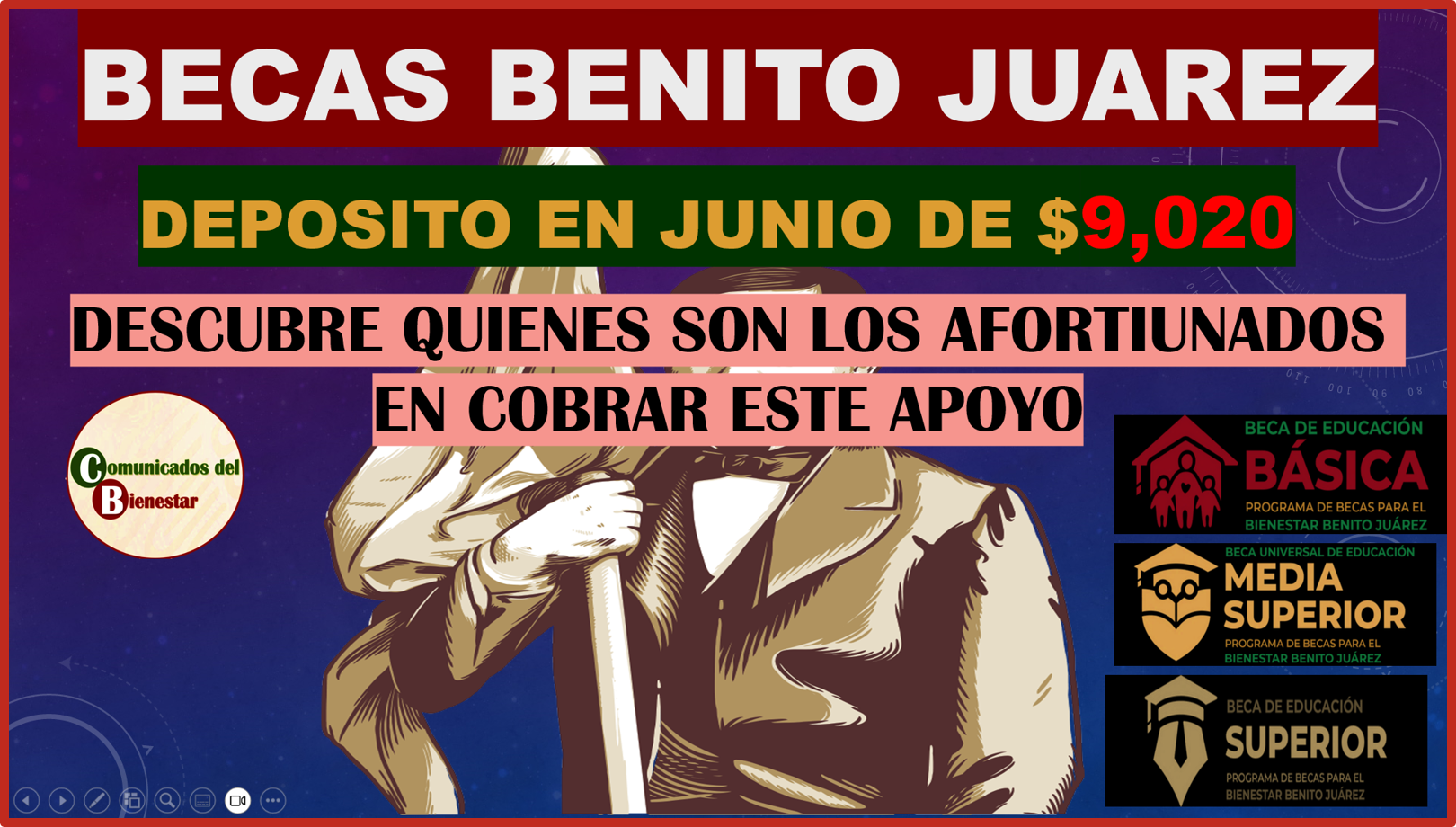 ATENCION BECARIOS REANUDACION DE PAGOS EN JUNIO QUIENES COBRAN $9,020 AQUI TE LO DECIMOS