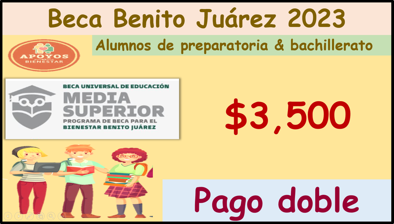 Becas Benito Juárez 2023: Descubre como obtener hasta $8,750 pesos Gratis para tus estudios; Fechas y montos