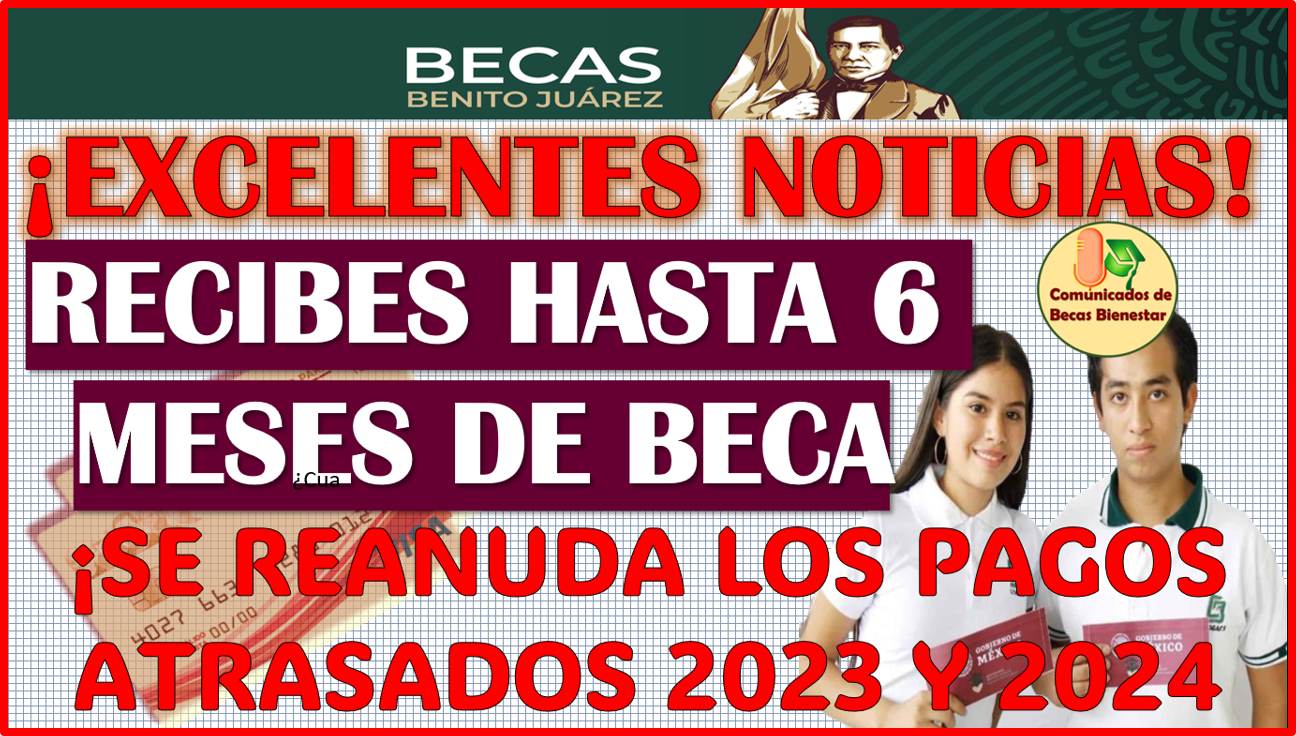 Presta mucha atención padre de familia ¡RECIBES HASTA 6 MESES DE BECA! en este mes de Junio: Becas Benito Juárez 2024