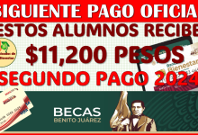 ¿Quienes son los alumnos que reciben $11,200 pesos en este segundo pago? Becas Benito Juárez AQUÍ TE INFORMAMOS