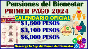 Calendario Oficial de Pagos de las Pensiones del Bienestar bimestre Enero-Febrero, aquí toda la información