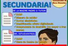 PASOS para realizar tu registro en la Beca Rita Cetina: Secundaria y Primaria 2026-2027
