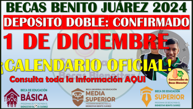 Faltan 5 días para que comiese los pagos de las Becas Benito Juárez 2024 ¡CALENDARIO OFICIAL!