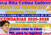 Ya iniciaron las asambleas informativas: Incorporación de la Beca Rita Cetina Gutierrez 2025-2026