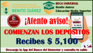 Consulta tu Saldo Becario de Educación Media Superior, ¡INICIAN LOS DEPOSITOS!