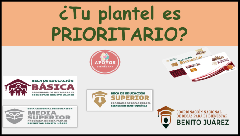 Becas para el Bienestar Benito JuÃ¡rez 2023: Consulta si tu plantel es prioritario para recibir el apoyo