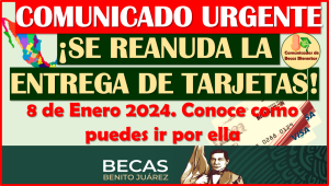 Se reanuda la entrega de tarjetas para las Becas Benito juárez, aquí los detalles