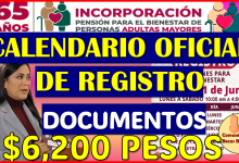 YA TENEMOS CALENDARIO OFICIAL DE REGISTTRO 2025: PENSIÓN BIENESTAR DEL ADULTO MAYOR