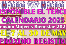Estas son las 4 semanas de pagos del Tercer Bimestre de la Pensión Mujeres Bienestar 2025