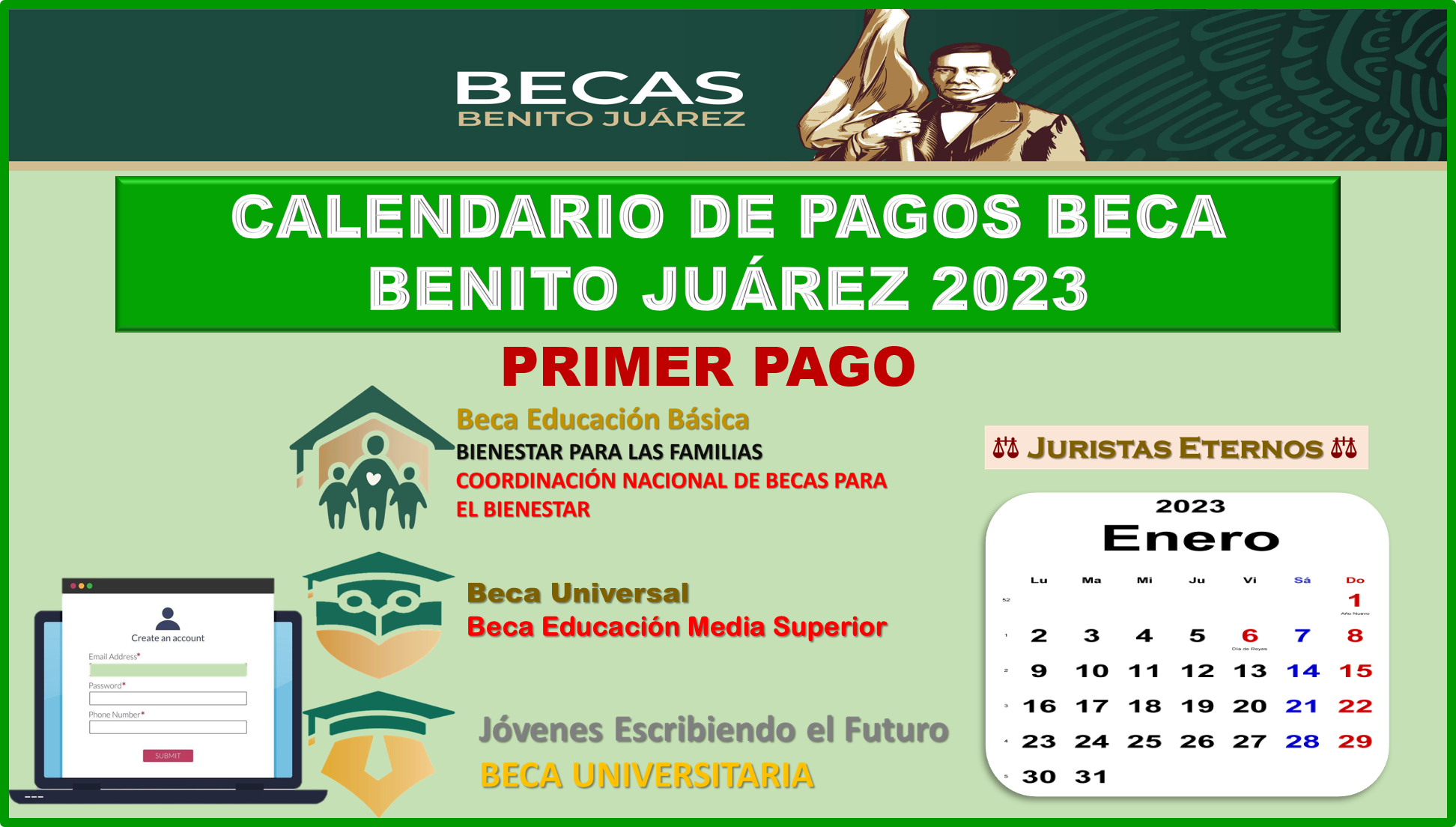 Calendario de pagos para los estudiantes: Beca Benito Juárez 2023, consúltalo aquí