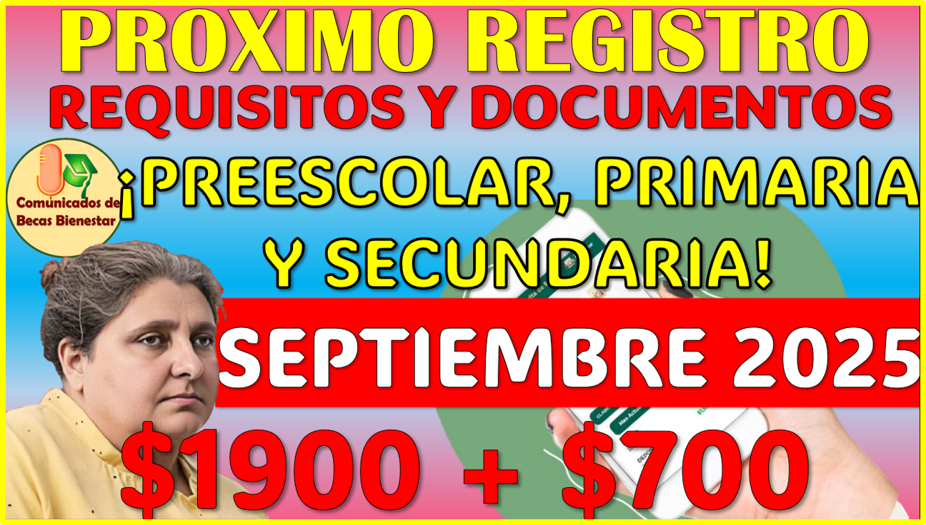 ¿Cuándo se va realizar el PROXIMO REGISTRO de la Beca Rita Cetina Gutierrez 2025?