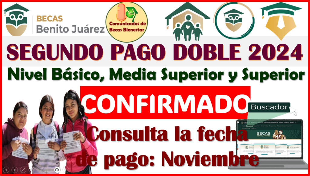 ≫ SEGUNDO PAGO CONFIRMADO para todos los Becarios de las Becas Benito ...