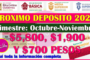 Siguiente deposito oficial de las Becas Benito Juárez 2025 en los 3 niveles educativos