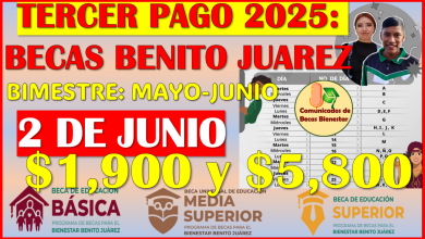 Primera semana de pagos bimestre Mayo-Junio: Becas Benito Juárez 2025, aqui mas información