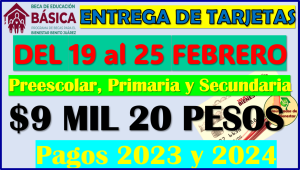 ¡ATENCIÓN PADRES DE FAMILIA! YA HAY NUEVA LISTA SEMANAL: Becas Benito Juárez Básica