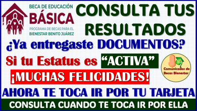 ¿Ya entregaste documentación en las Becas Benito Juárez Básica? ahora ya podrás consultar tus resultados