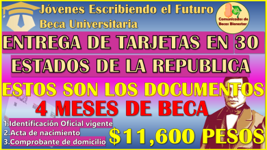 30 estados reciben su Tarjeta del Bienestar Becas Benito Juárez Jóvenes Escribiendo el Futuro
