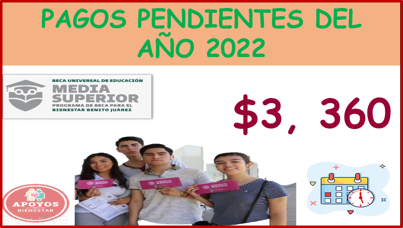 ¡ATENCIÓN! Pagos pendientes Ya están depositando para Media Superior $3 mil 360 pesos