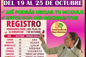 ¿YA SABES COMO UBICAR TU MÓDULO? INCORPORARTE EN LA PENSIÓN MUJERES BIENESTAR 2026