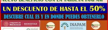 GRANDEZ NOTICIAS DESCUBRE CUAL ES EL DESCUENTO DEL 50% QUE EL INAPAM TE BRINDA A PARTIR DE SEPTIEMBRE