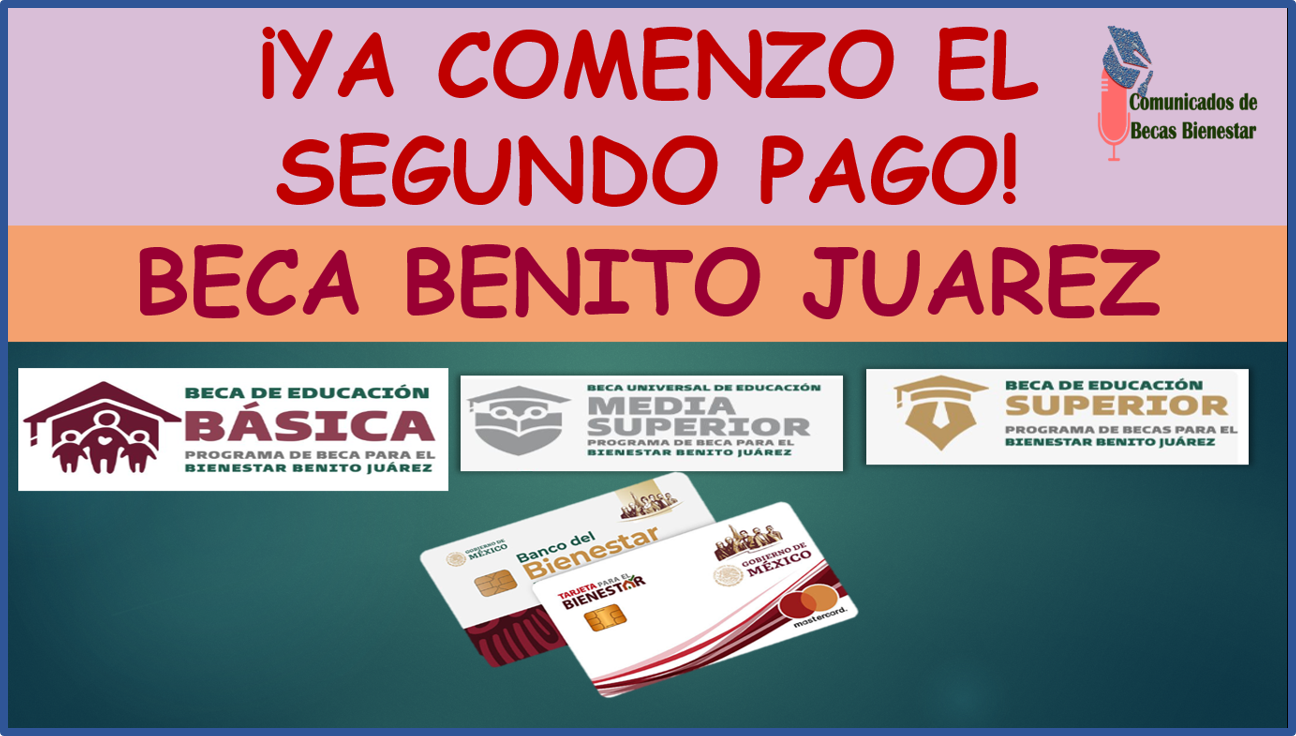 ¡estos son los Depósitos Confirmados!, a partir de Junio alumnos recibirán pagos en sus tarjetas del Bienestar: Becas Benito Juárez