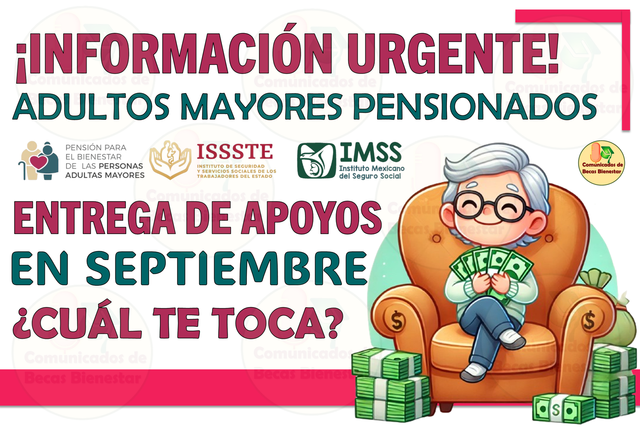 Fechas de Depósito: ¿Cuándo Recibirás Tu Pensión en Septiembre?