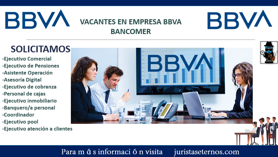≫ ⚖️BBVA VACANTES DISPONIBLES Juristas Eternos【2021 】🥇 ≫ ⚖️BBVA VACANTES DISPONIBLES Juristas Eternos【2021 】🥇
