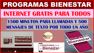 GRANDES NOTICIAS NUEVO PROGRAMA BIENESTAR QUE TE BRINDA INTERNET GRATIS DESCUBRE CUALES SON SUS REQUISITOS PARA PODER OBTENER UN CHIP GRATIS