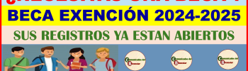 ATENCION ESTUDIANTES DE ESCUELAS PARTICULARES CONOZCAN ESTA BECA DE EXENCIÓN EDOMEX 2024-2025 SUS YA ESTAN ABIERTOS